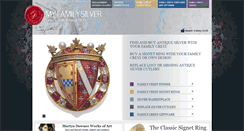 Desktop Screenshot of myfamilysilver.com